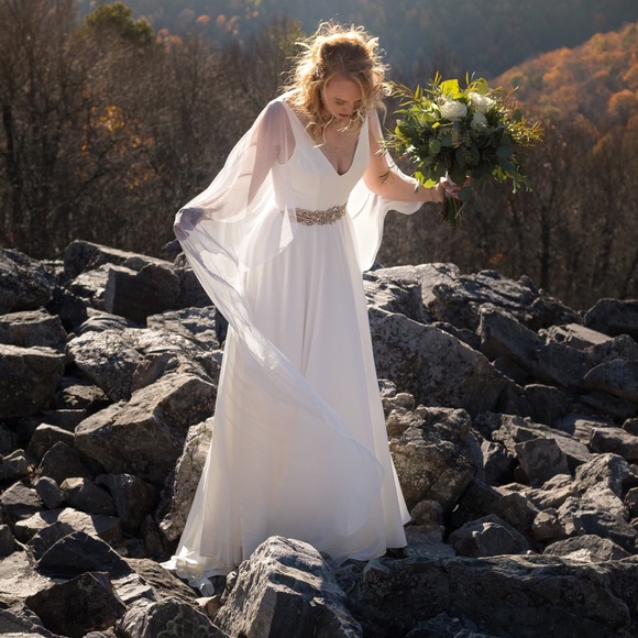 Scout Dresses & Skirts - Scout Breeze Wedding Gown & Etsy Accessories